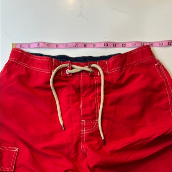 Polo by Ralph Lauren Red Swim Board Shorts Quick-Dry Size M - Picture 7 of 16